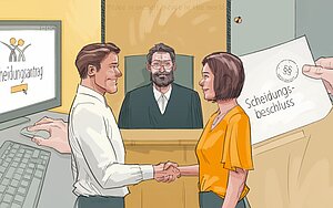 Gemeinsamer Rechtsanwalt bei Trennung und Scheidung?